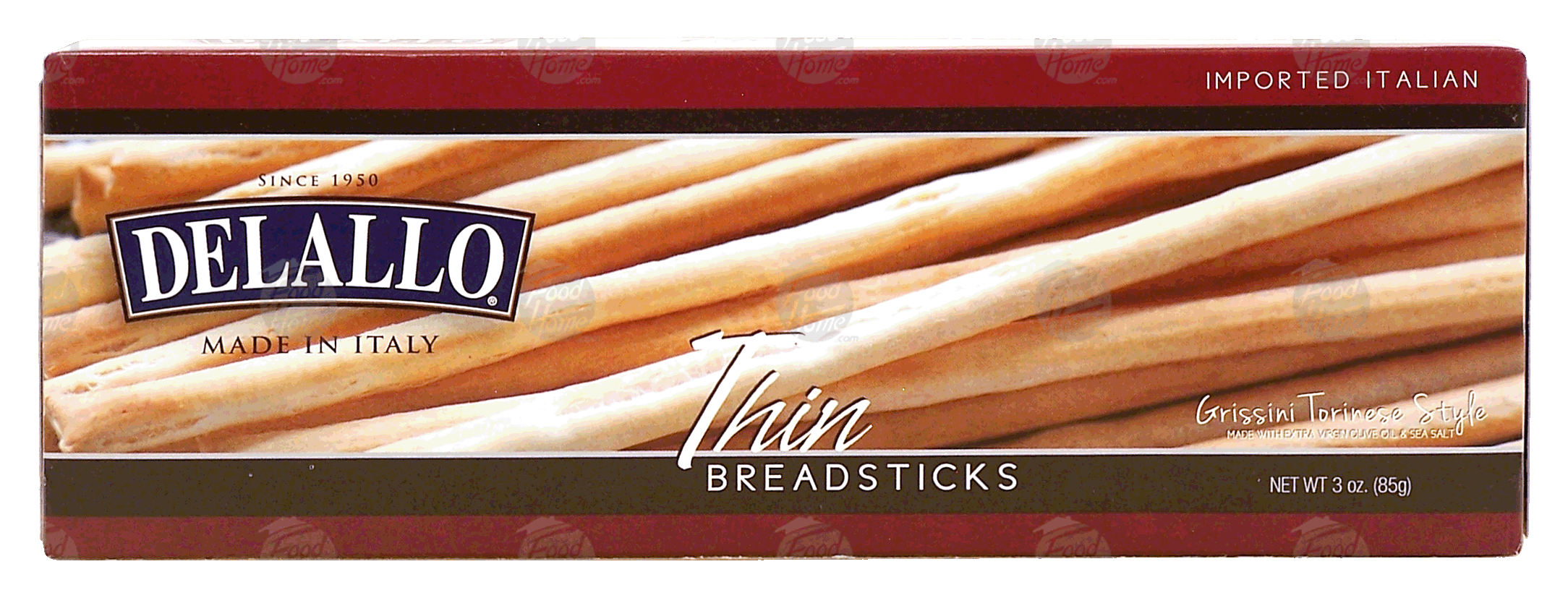 Delallo  thin breadsticks, imported from Italy Full-Size Picture